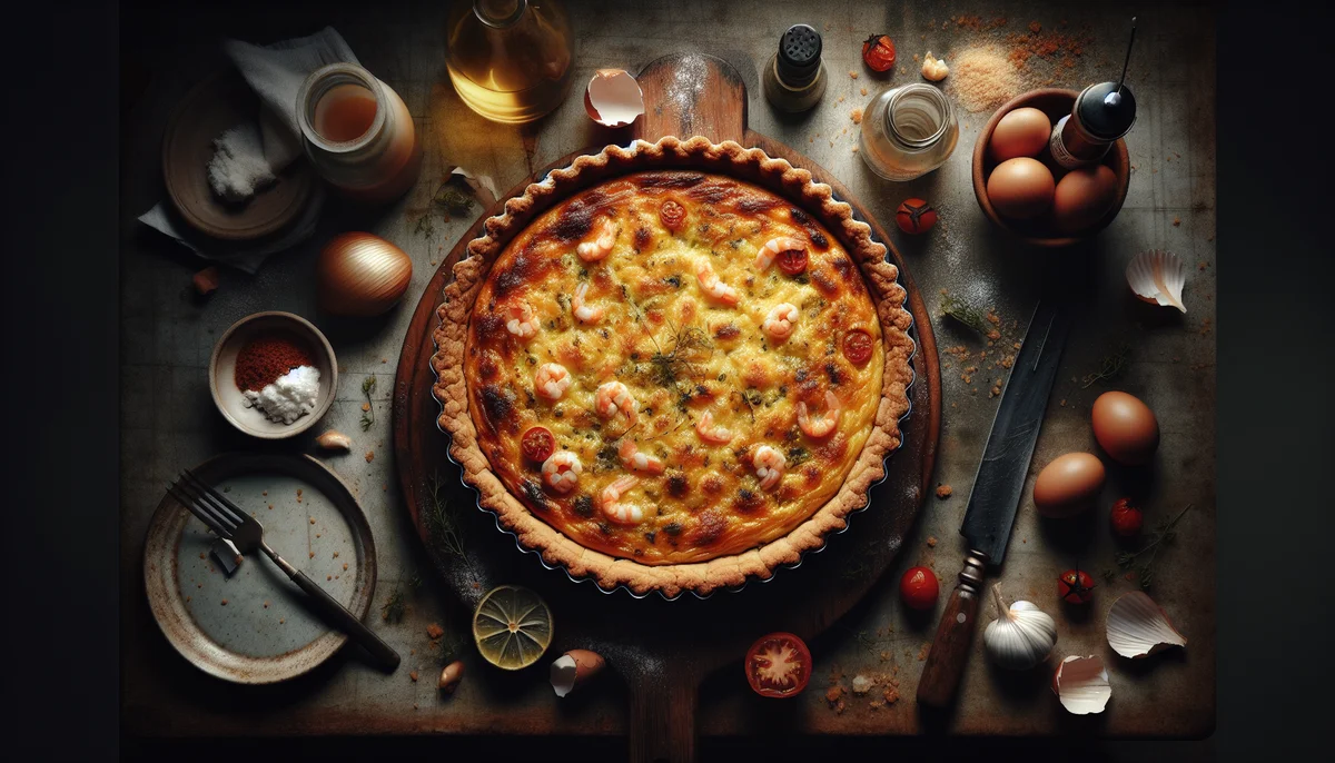 Quiche de Salmão e Camarão: Receita Fácil e Saborosa
