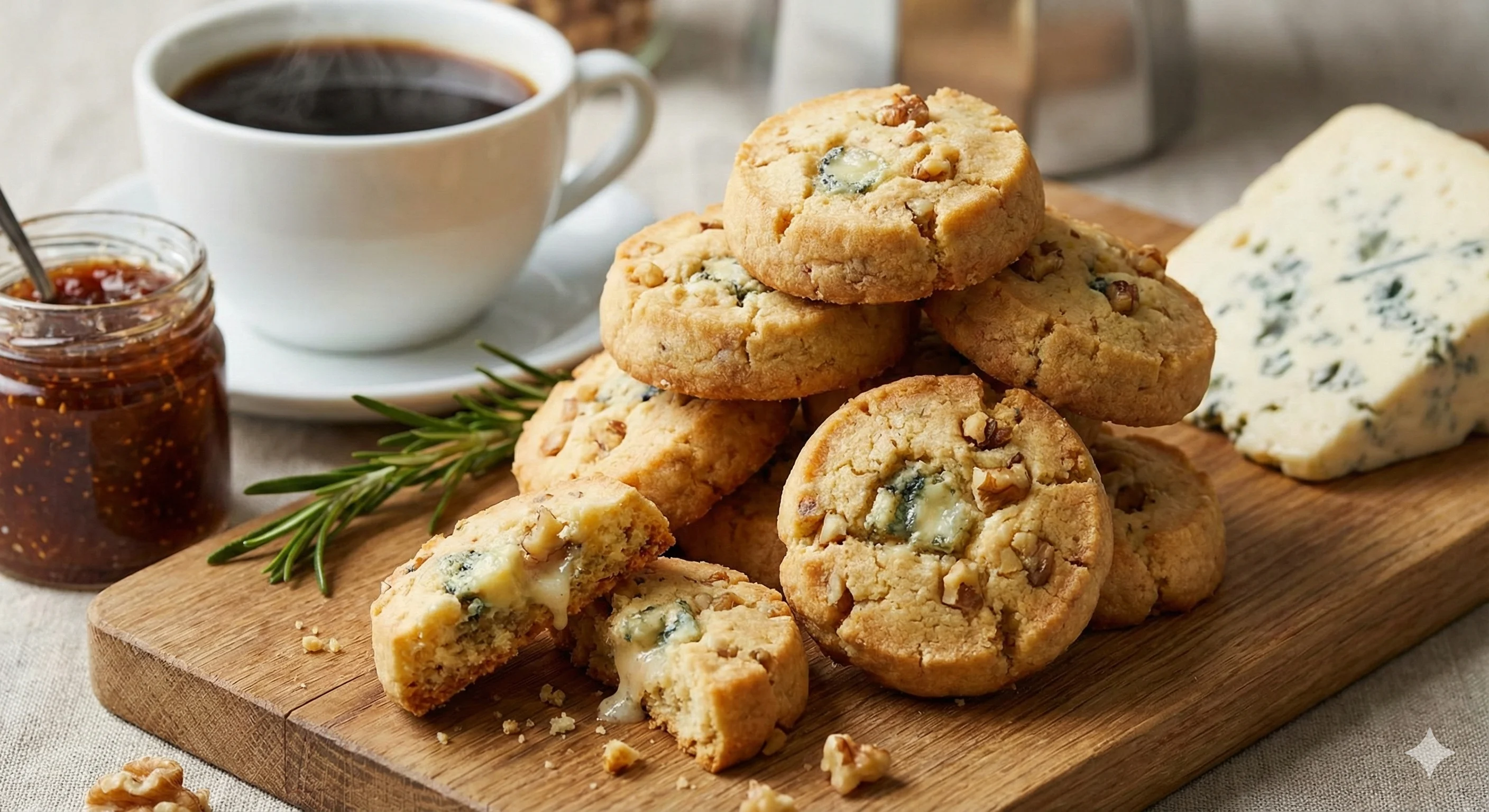 Amanteigadinhos de Gorgonzola: Receita Fácil e Deliciosa