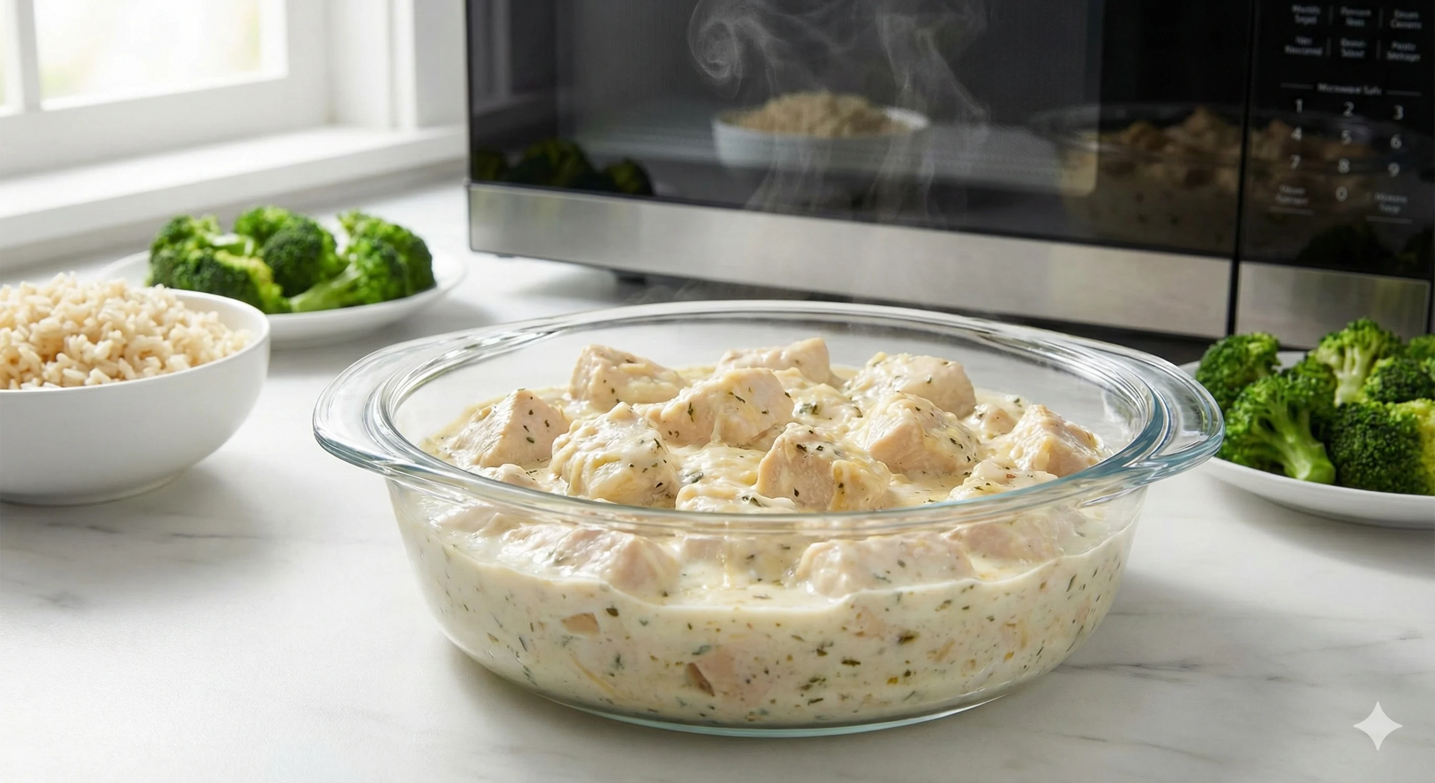 Frango Cremoso no Micro-ondas: Receita Fácil e Rápida