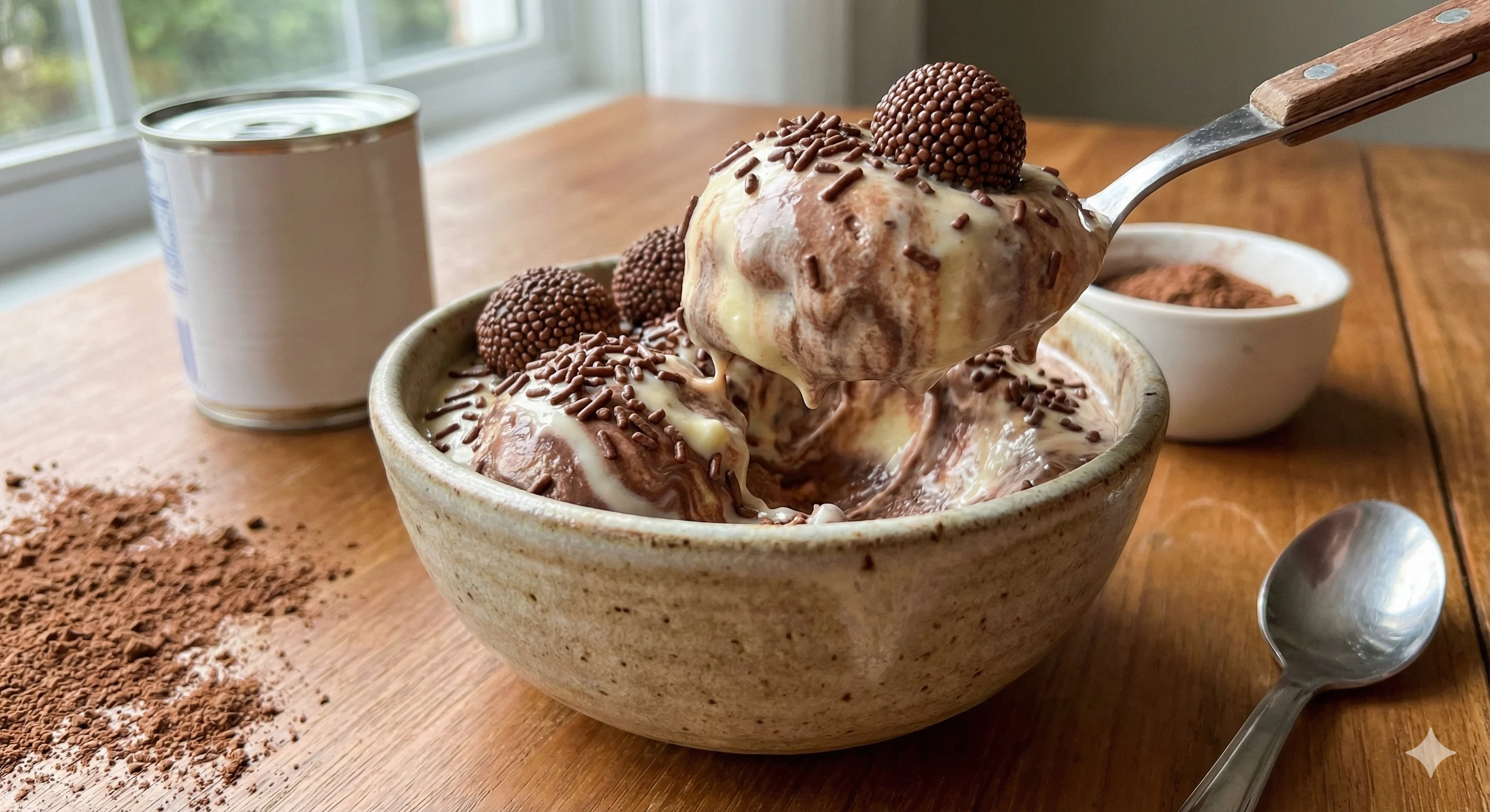 Sorvete de Brigadeiro Cremoso: Receita Fácil e Irresistível