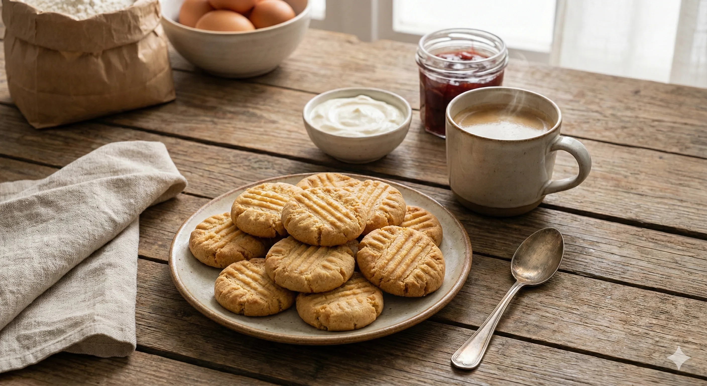 Bolacha de Nata Caseira: Receita Fácil e Deliciosa