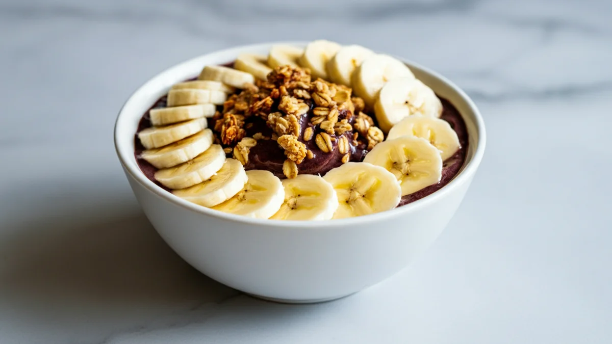 Açaí na Tigela Cremoso: Receita Fácil e Refrescante