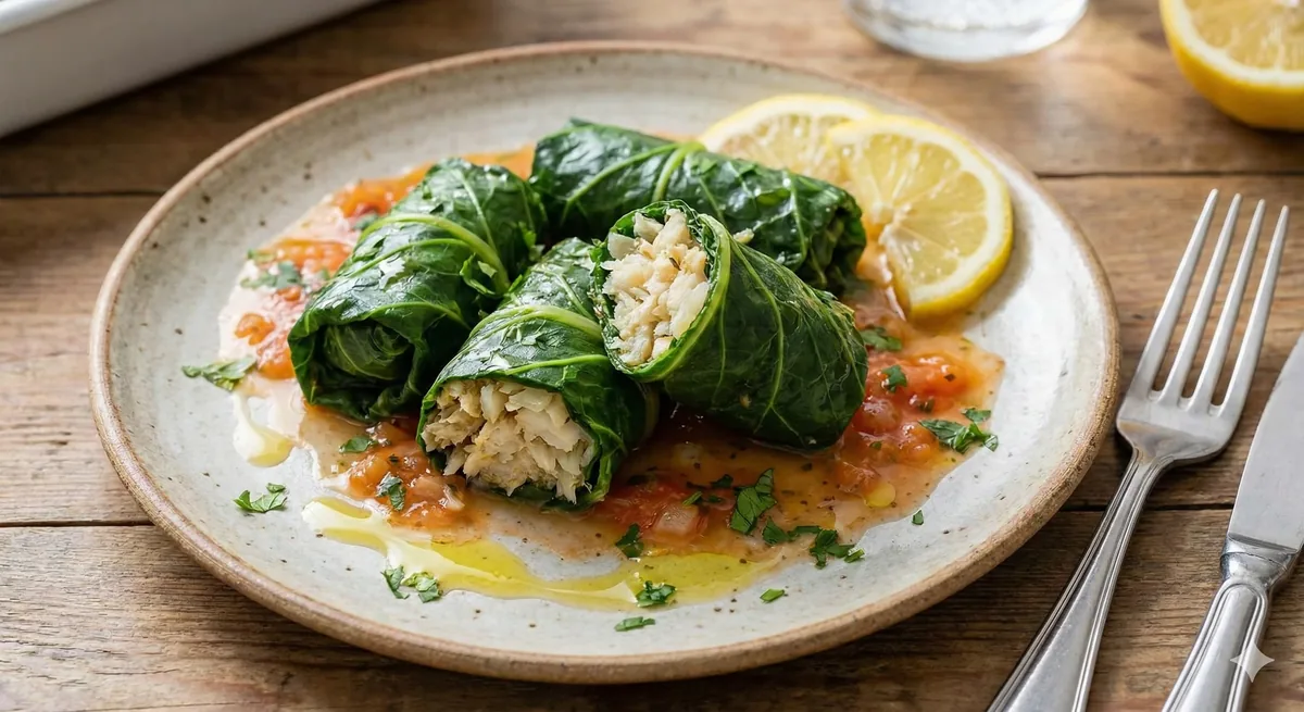 Acelga Recheada com Bacalhau: Receita Fácil e Deliciosa