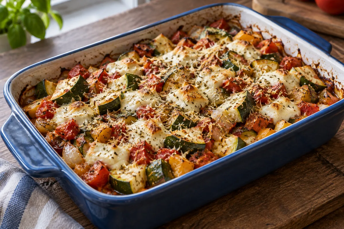Abobrinha à Pizzaiolo Gratinada: Receita Leve e Deliciosa