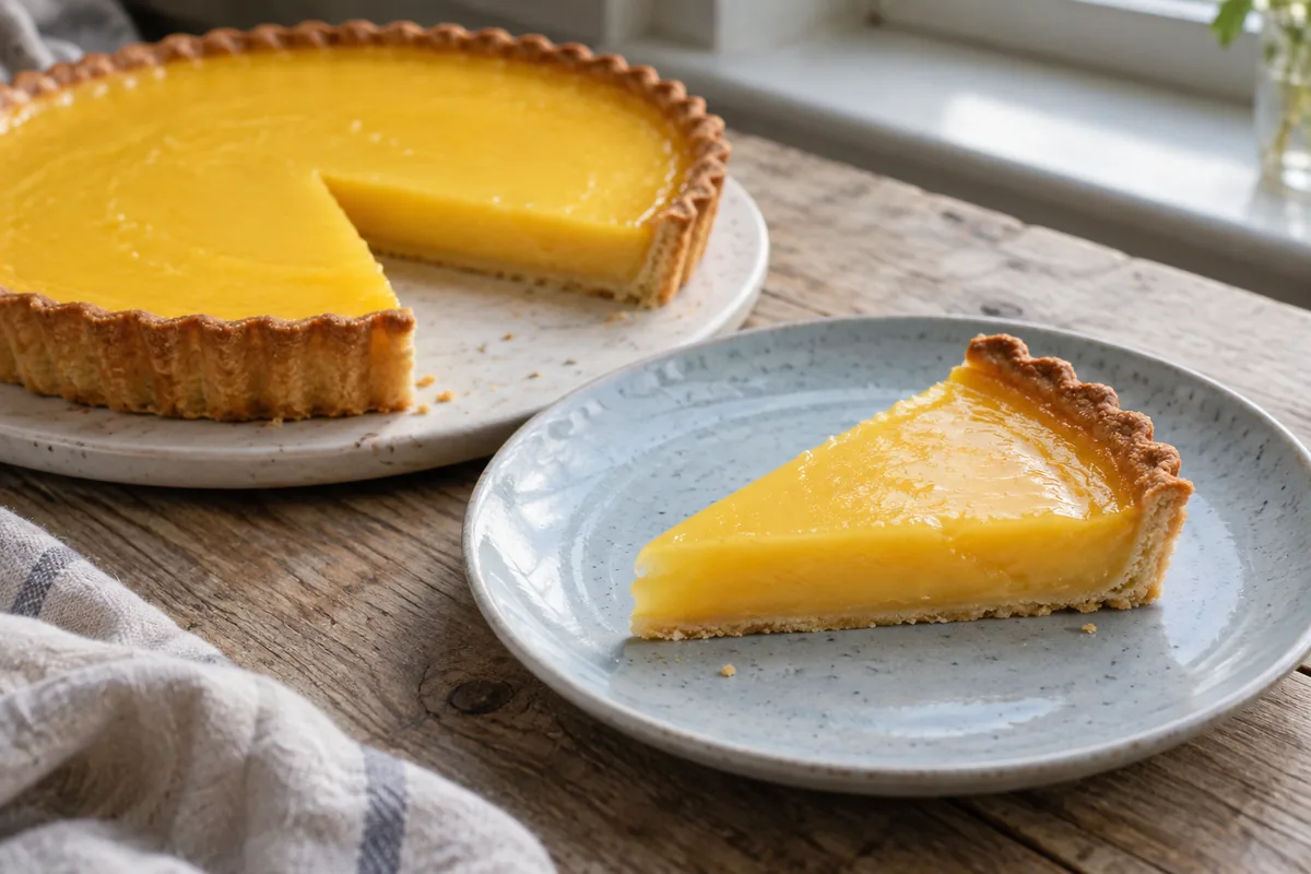 Torta de Limão Francesa