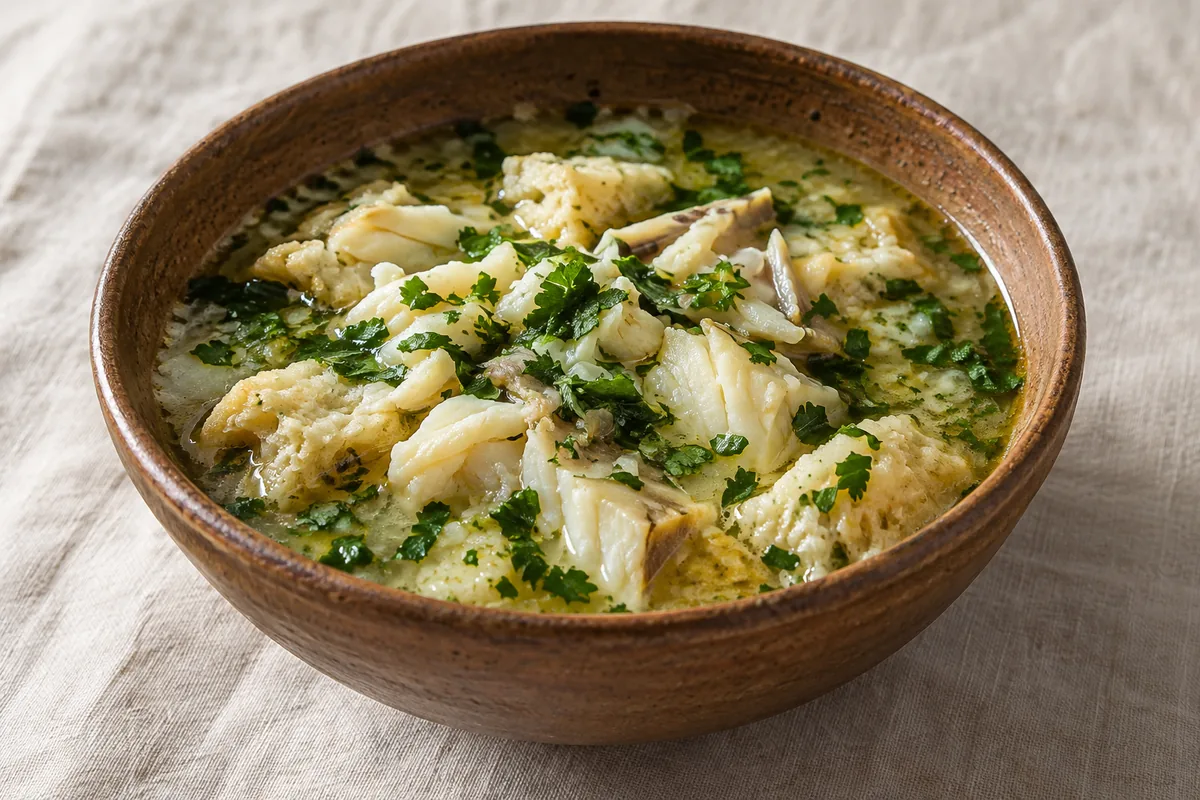 Açorda de Bacalhau Tradicional: Receita Portuguesa Fácil