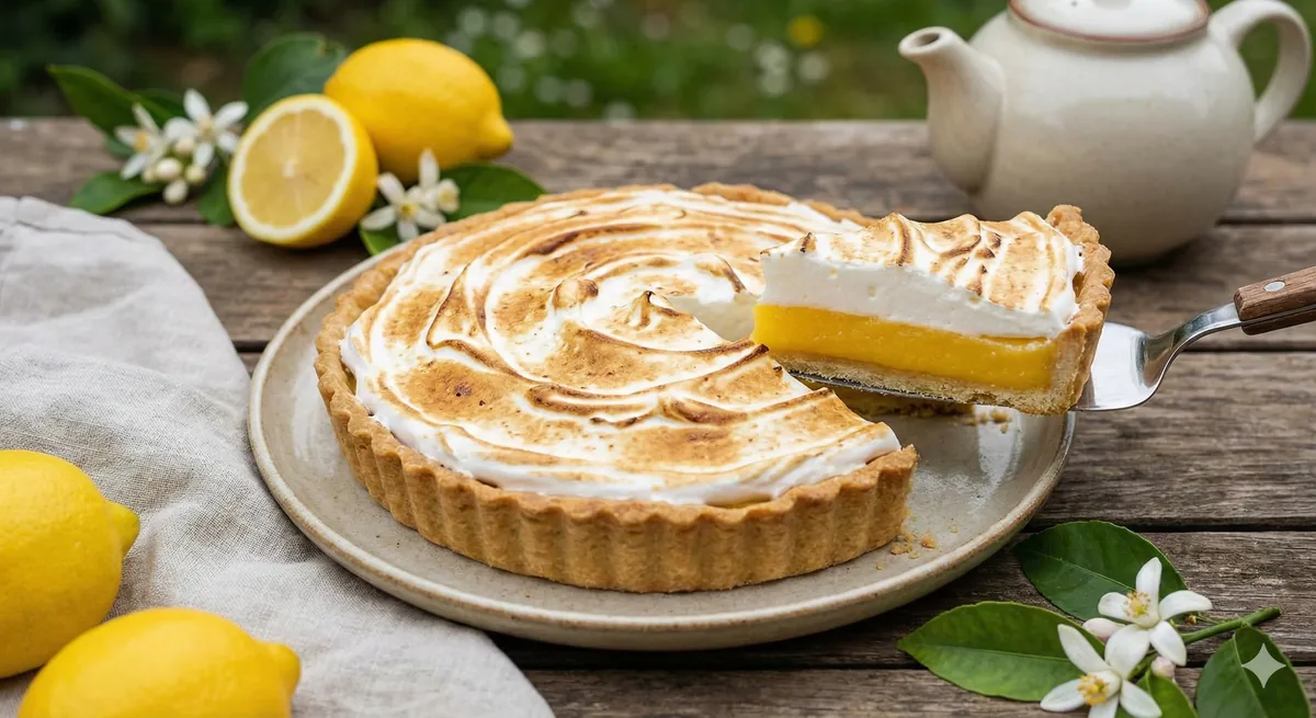 Torta de Limão Siciliano: Receita Clássica com Merengue