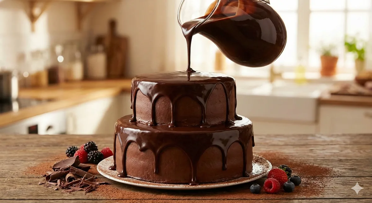 Cobertura de Chocolate Cremosa: Fácil e Rápida!