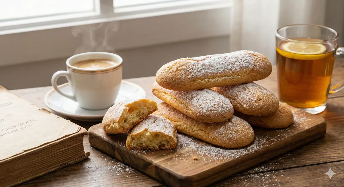 Biscoitos de Baunilha em Palitos