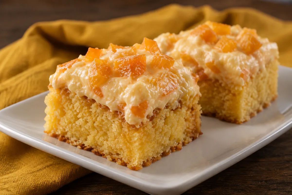 Bolo de Laranja com Creme de Damasco: Receita Fácil e Deliciosa