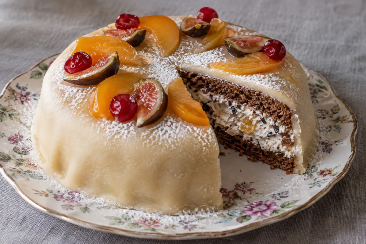 Cassata Siciliana com Creme de Ricota