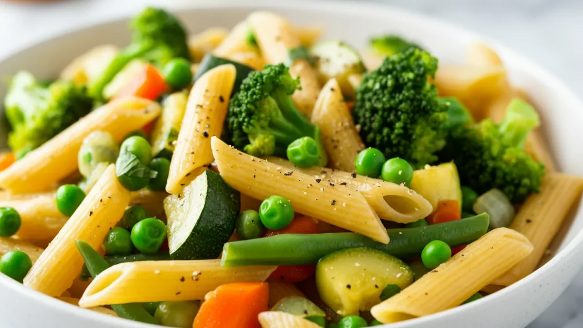 Penne Primavera: Receita Fácil com Legumes Frescos