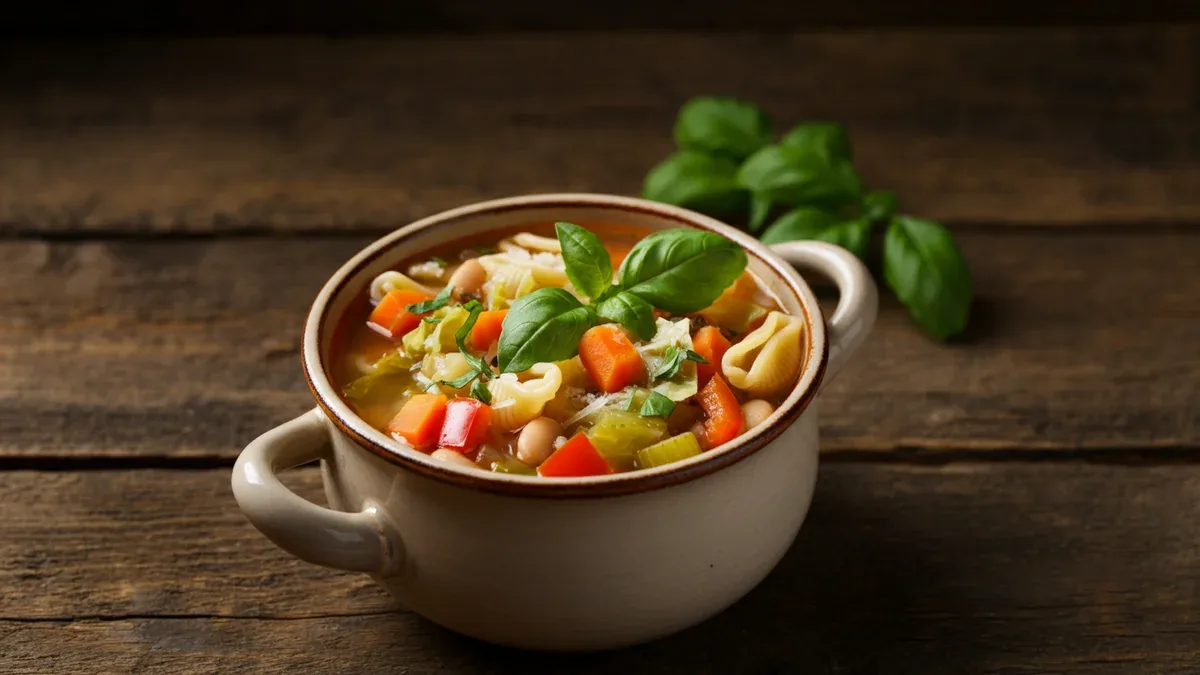 Sopa Minestrone Clássica: Receita Fácil e Saborosa
