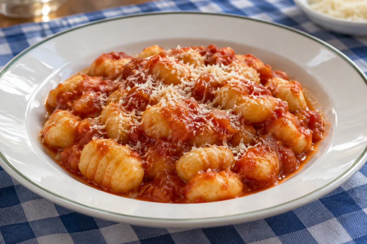 Nhoque com Molho de Tomate Caseiro: Receita Fácil e Rápida