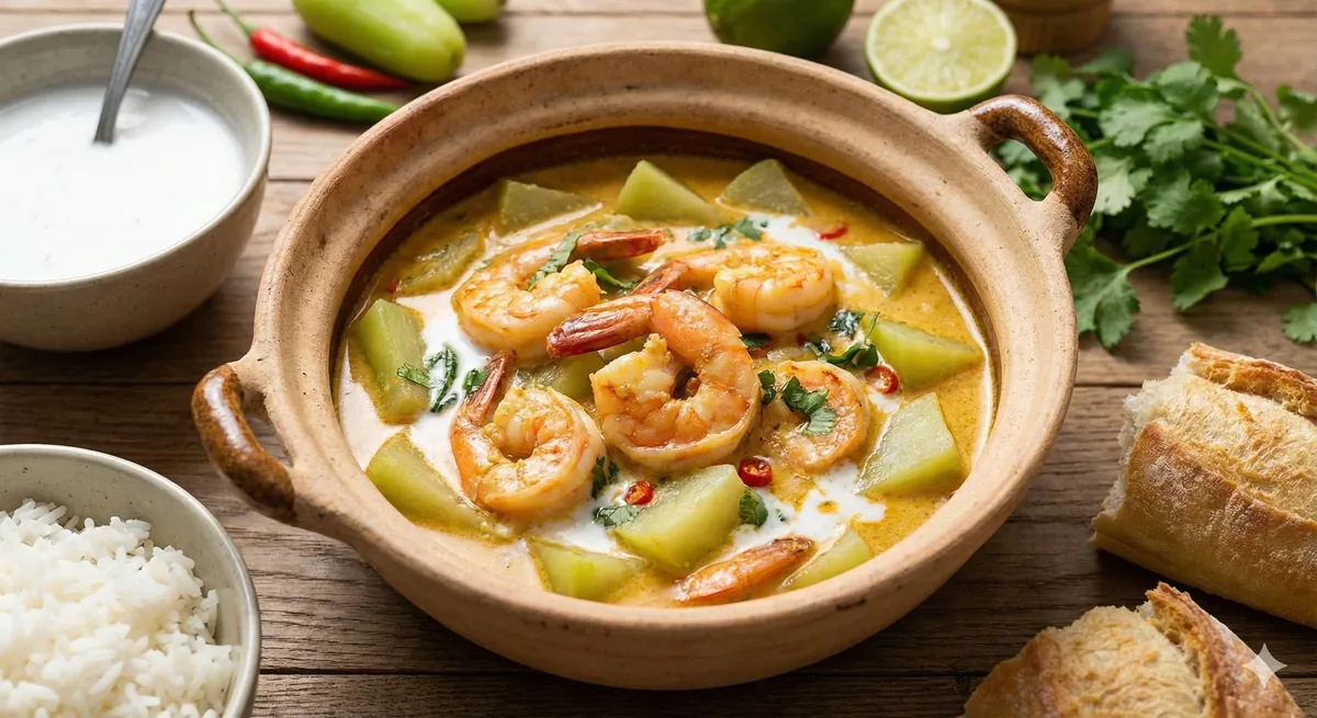 Camarão Cremoso com Chuchu: Receita Rápida e Deliciosa