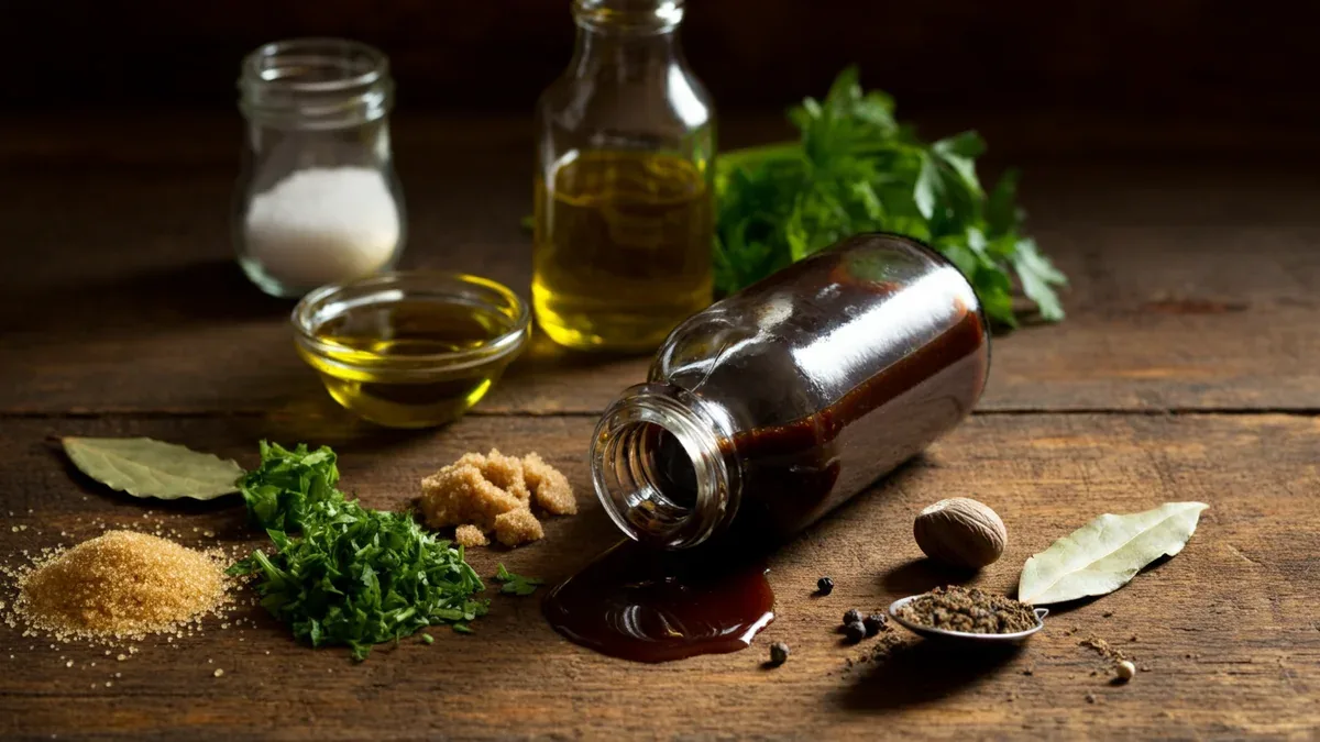 Molho Agridoce de Vinagre e Especiarias