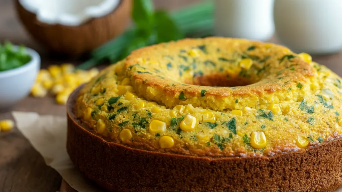 Torta de Milho e Ervas: Receita Fácil e Saborosa para o Lanche