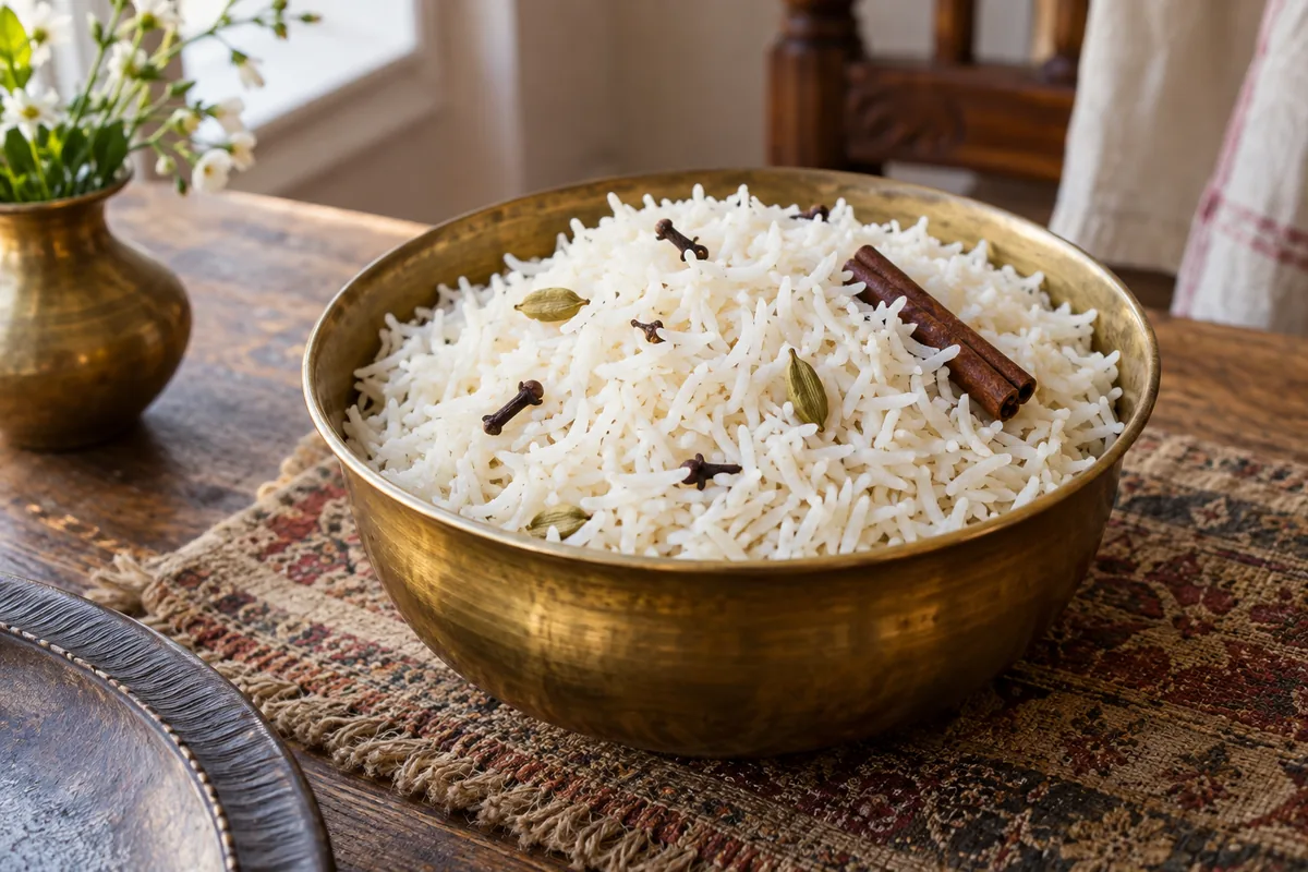 Arroz Indiano Aromático com Especiarias: Receita Fácil