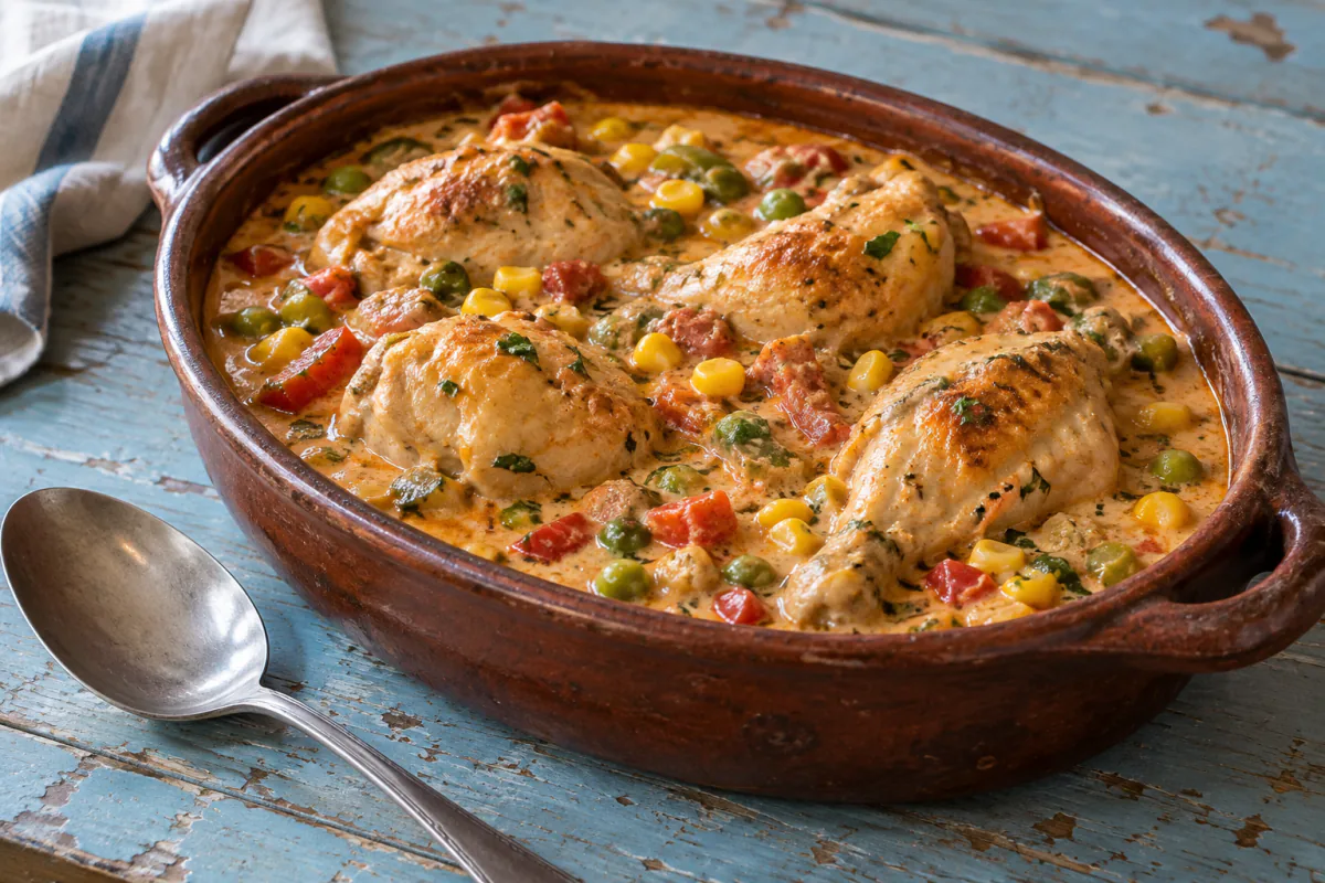 Frango com Creme de Leite