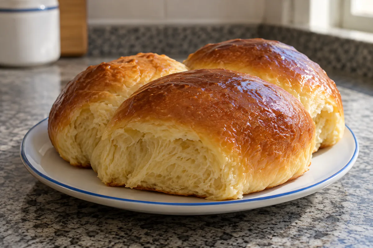 Pão doce caseiro