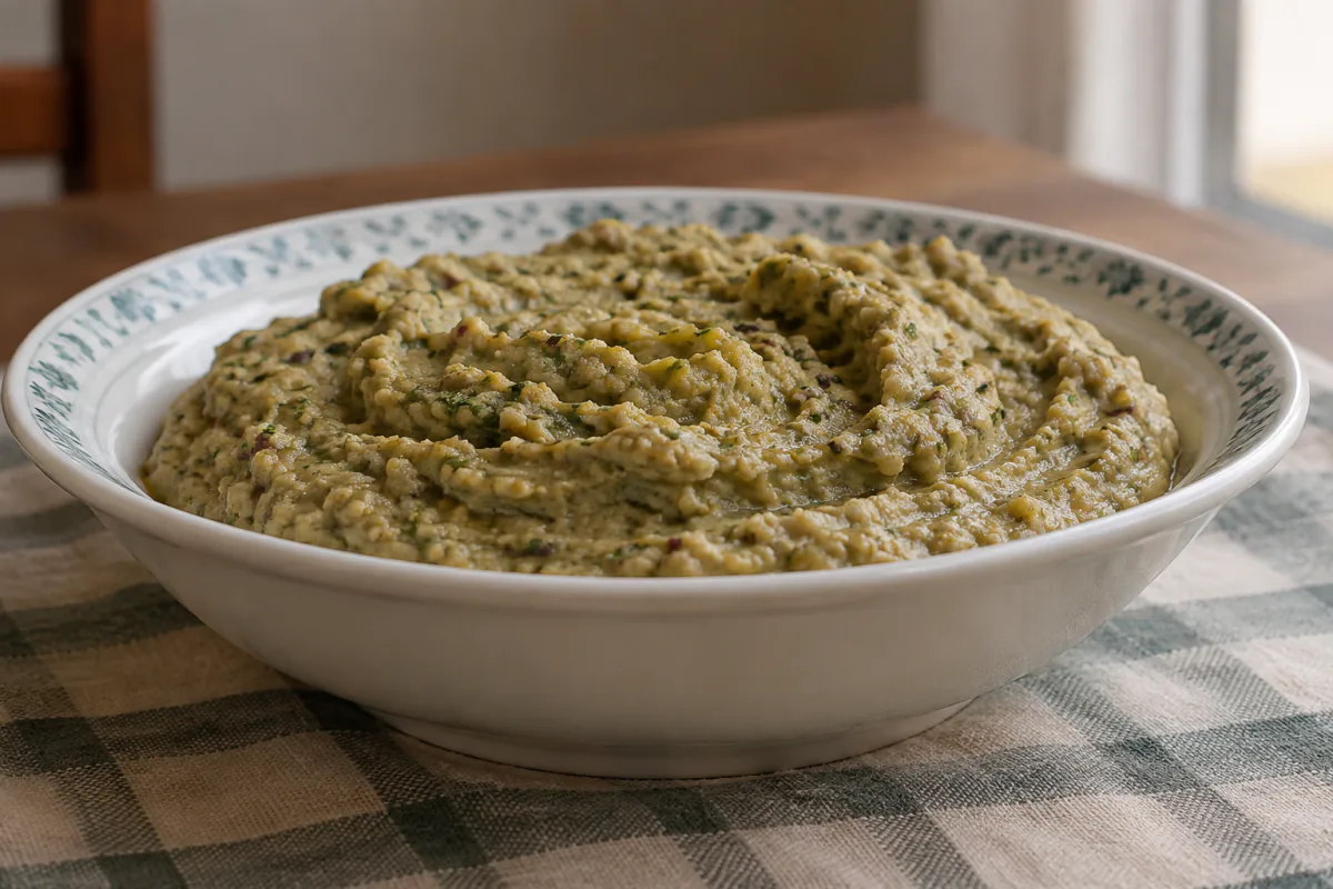 Pasta de Lentilhas e Ervilhas