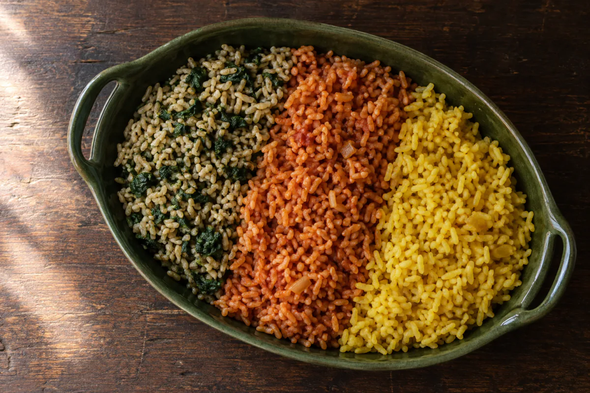 Arroz tricolor